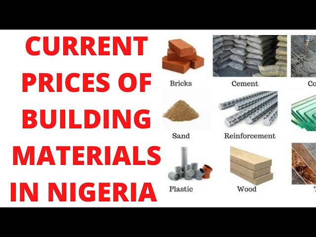 cost effective building materials for construction in Nigeria